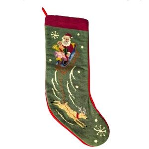 🎄Beautiful needlepoint stocking